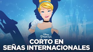 Descubriendo La Cenicienta en señas internacionales  Disney Princesa [upl. by Madelyn]