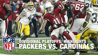 Packers vs Cardinals  Divisional Playoff Highlights  NFL [upl. by Calvina250]