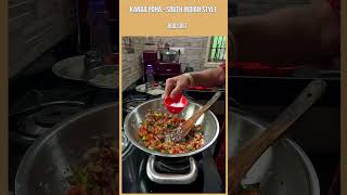 Quick amp Tasty Kanda Poha – South Indian Style Twist  Breakfast Recipe  KandaPoha SouthIndianPoha [upl. by Gally919]