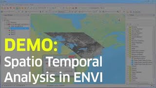 Spatio Temporal Analysis in ENVI [upl. by Duleba]