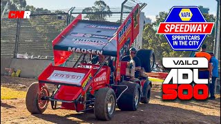 SPRINTCARS IN THE CITY  Napa Sprintcar invitational Night 2 Adelaide 500 [upl. by Timothee]