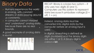 OCR GCSE Computing Units  Topic 8 OLD COURSE [upl. by Skip]