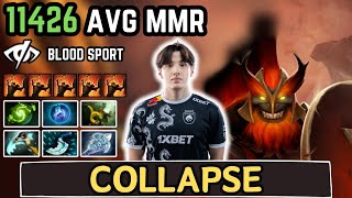 🔥 Collapse MARS Offlane Gameplay 736c 🔥 Collapse Perspective  Dota 2 [upl. by Jacey]