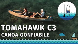 PAGAIATEIT Canoa AQUA MARINA Tomahawk AIRC modello 2023  3 posti [upl. by Edwina]