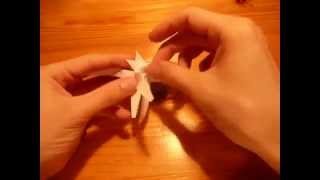 Origami Froebel star by Froebel Friedrich [upl. by Codee139]