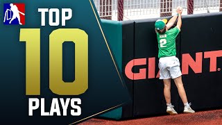 TOP 10 WIFFLE BALL PLAYS  MLW Wiffle Ball 2023 [upl. by Eltotsira]