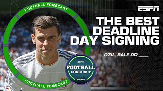 The most ICONIC deadline day transfer Mesut Ozil to Arsenal Gareth Bale to Madrid  ESPN FC [upl. by Alonso]