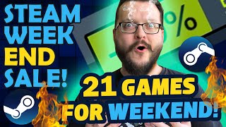 Steam Weekend Sale 21 Great Discounted Games [upl. by Lennahc328]