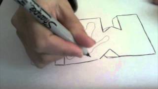 How to draw the MTV Logo [upl. by Petrine]