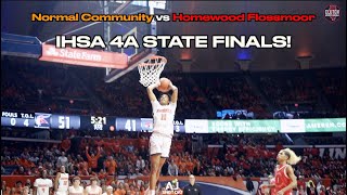 IL State Final was TURNT FROM THE JUMP Homewood Flossmoor vs Normal Community 🔥 Bryce Heard 21pts [upl. by Shermie719]