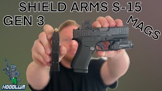 Initial Impressions Glock 43X48 Shield Arms S15 Gen 3 Mags Better then the Gen 2’s [upl. by Nosredneh811]