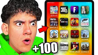 Probé LOS 100 JUEGOS MAS EXCLUSIVOS DE CELULAR  impresionante  TheDonato [upl. by Eixor301]