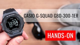 HANDSON Casio GShock GSquad GBD3001ER [upl. by Alton]