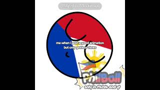 really bru😔 countryballs country animation philippines [upl. by Harrison986]