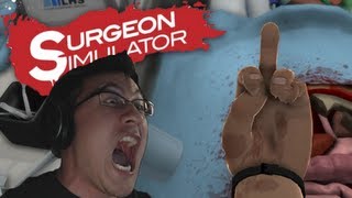 Surgeon Simulator 2013  Part 3  BIGGEST RAGE EVER [upl. by Aymahs]