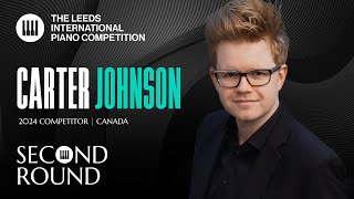 Carter Johnson  Leeds International Piano Competition 2024  Second Round [upl. by Drolet]