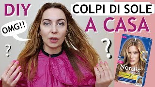 DIYCOLPI DI SOLE A CASA X SCHIARIRE I CAPELLI E DIVENTARE BIONDA CON KIT SCHWARZKOPF NORDIC BLONDE [upl. by Sands266]