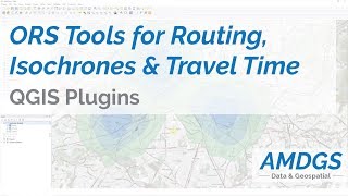 ORSTools for Routing Isochrones and Travel Time in QGIS [upl. by Akilat]