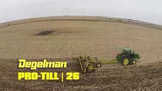 Degelman ProTill  26 Corn Iowa [upl. by Ansela437]