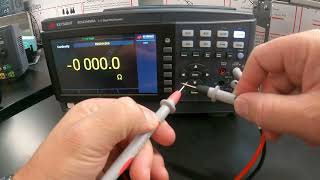 Continuity Measurement using the Keysight 34450A [upl. by Asserak]