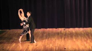 Gilbert and Leigh Ann Hernandez Foxtrot  Arthur Murray Dance [upl. by Kimitri685]