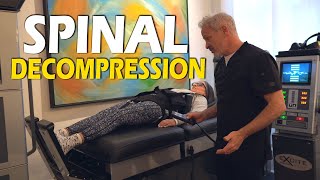 SPINAL DECOMPRESSION TREATMENT WITH THE DRX9000 IN NYC [upl. by Amyas]