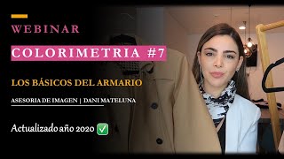 🔴 COLORIMETRIA amp BASICOS DE ARMARIO  WEBINAR [upl. by Sidran]