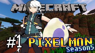 MINECRAFT PIXELMON SS5  1 ชีวิตใหม่ โลกใหม่ กับไข่ปริศนา [upl. by Aerdnaxela]