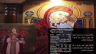 Sunday Liturgy 10112024 القداس الالهي  Arabic Liturgy [upl. by Beedon]