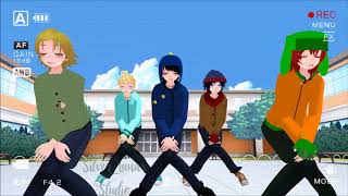 MMD X South Park Butters Stan Kyle Craig amp Tweek  Kimagure Mercy [upl. by Euh472]