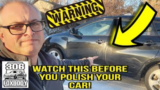 WARNING WATCH THIS BEFORE YOU LET ANYONE POLISH YOUR CAR  306 Foxbody [upl. by Hermes526]