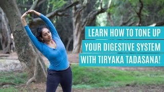 Why Tiryaka Tadasana is essential to tone up your digestive system  Desk Yoga [upl. by Hamlet]