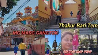 Vlog 90 Thakur Bari Temple Near MG Marg SAANVIS GALAXY [upl. by Noir284]