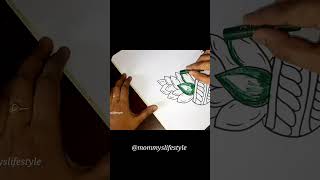 How to draw a Plant  Plant drawing tutorial  drawing shorts plants [upl. by Dardani275]