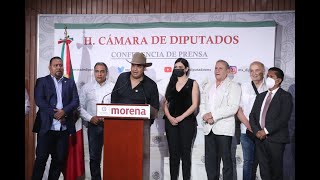 EN VIVO  Conferencia de prensa del diputado Marco Antonio Flores Sánchez MORENA [upl. by Ybbor]