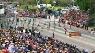 2004 Rose Parade Aguiluchos Marching Band from Mexico Parte 1 [upl. by Nosidda]