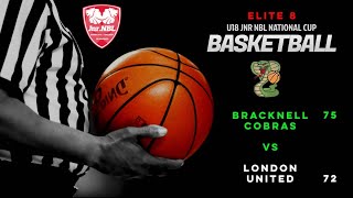 Bracknell Cobras U18 vs London United U18 National Cup Quarter Final [upl. by Wilterdink]