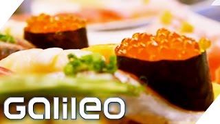 Japan Sushi und andere Spezialitäten  Galileo  ProSieben [upl. by Eissalc]