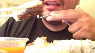 Asmr 13 Sushi for dinner [upl. by Myrilla]