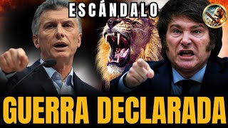 SE PUDRIÓ TODO🔥MACRI ATACA A MILEI Y LE CUESTA CARO [upl. by Annunciata]