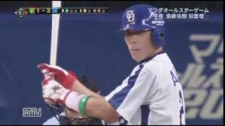 20110722マツダオールスター第１戦 武田勝まさかの４HR [upl. by Kieger]