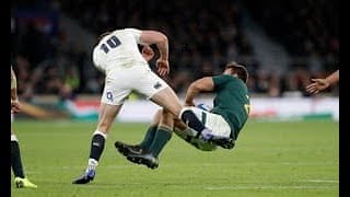 Why Owen Farrells Tackle vs South Africa Should Have Been a Penalty [upl. by Summons]