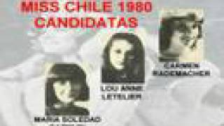 MISS CHILE 1980 [upl. by Race722]