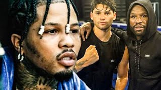 Gervonta Davis LEAKS Mayweather MESSAGE on Haney vs Garcia REACTS to him SHOWING Ryan SPAR vs Devin [upl. by Ydennek]