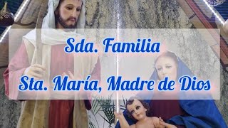 ESQUEMAS PARA FIESTA DE LA SDA FAMILIA 31 DIC Y SOLEMNIDAD DE STA MARÍA MADRE DE DIOS 1 ENERO [upl. by Spooner]