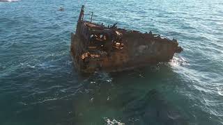 Akrotiri Cyprus Ship Wreck [upl. by Alabaster]