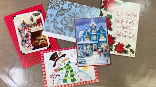 Recycling Christmas Cards [upl. by Oicul]