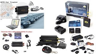 GPRS GSM SMS Vehicle Car GPS Tracker TK103A Tracking Device Alarm System [upl. by Hallerson]