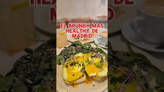 El brunch más healthy de Madrid 🥑 📍 Ubicación chia Calle Arapiles 5 Madrid [upl. by Ion]