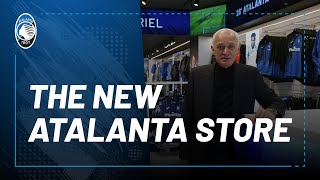 Il Presidente Antonio Percassi al nuovo Atalanta Store [upl. by Rosamund211]